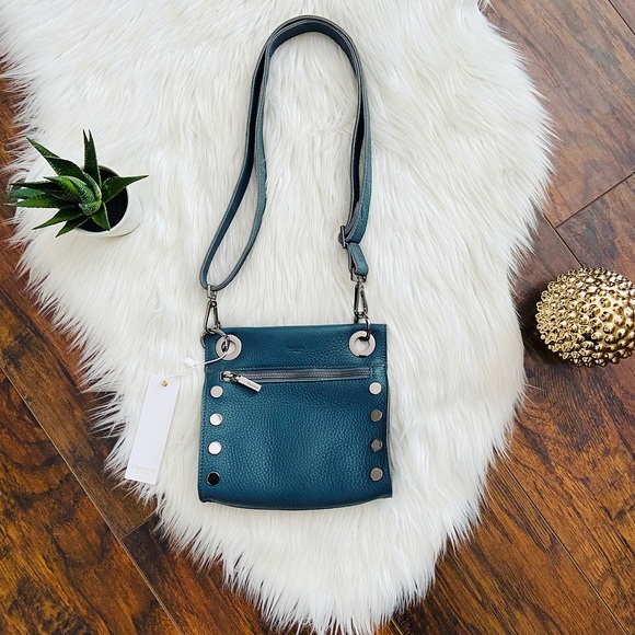 Hammitt Handbags - Hammitt Tony Grommet Studded Leather Crossbody Bag